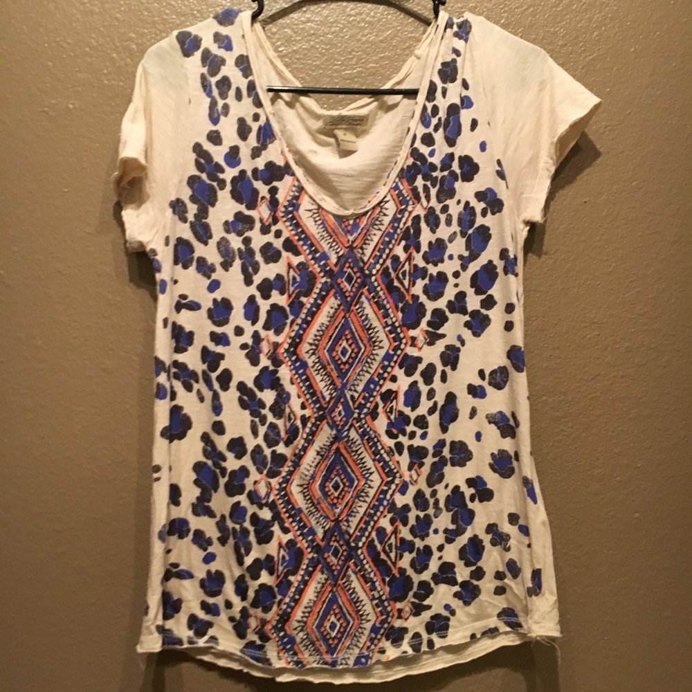 Printed Lucky Brand Top